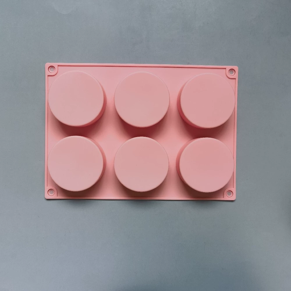 6 Langles Cylinder Small 154 Silicone Mold Cake Ice Pudding Dessert Pudding Pudding Put Baking