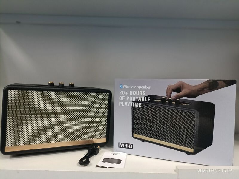 M 18華強北頂と馬匙acton 2木製無線bluetooth音響高颜値マーシャルスタイルスピーカー|undefined