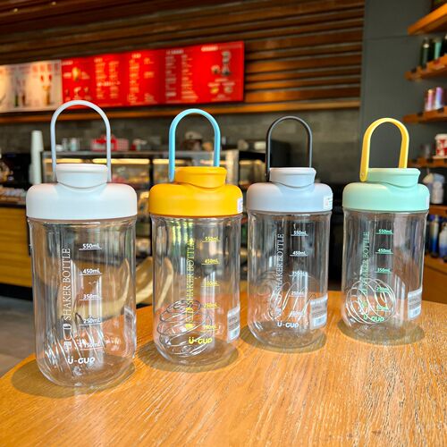 Shake cup protein powder fitness men's sports water cup good-looking girl Internet celebrity portable cup mixing cup