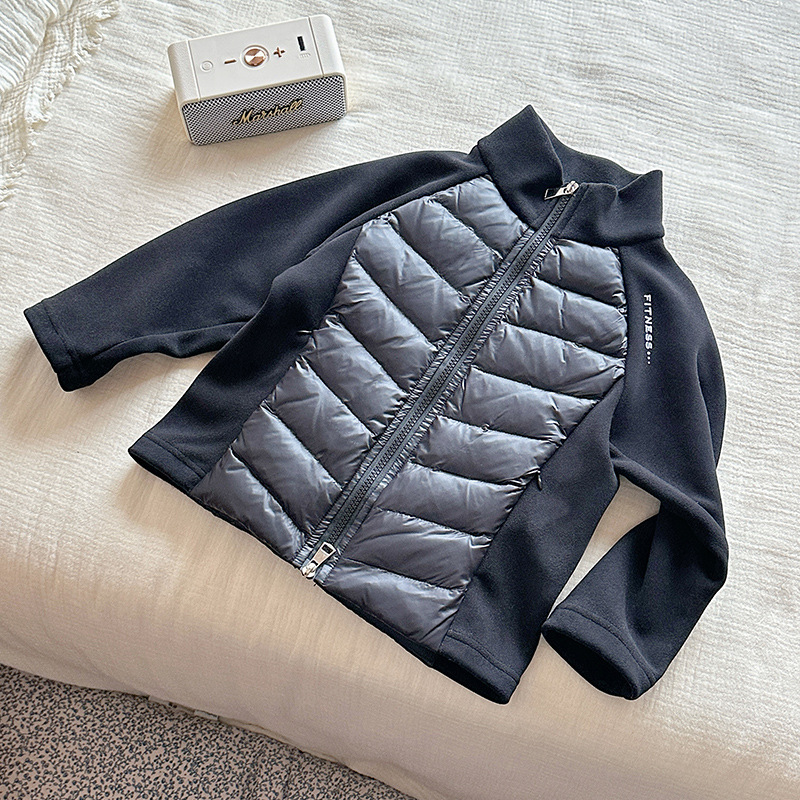 Uniforme escolar artefacto Xie Jin lana ropa de invierno para niños abrigo de niñas 2025 invierno nuevo niño cuello 90 chaqueta de pluma ligera image 10