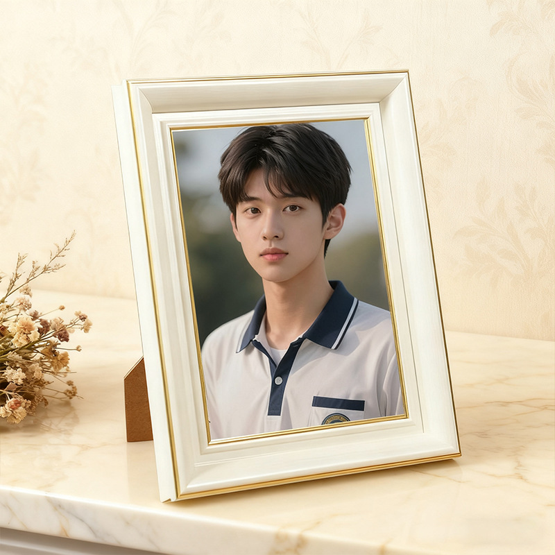 ps发泡a4相框摆台创意6六寸7寸八8寸十寸照片展示框空框画框批发