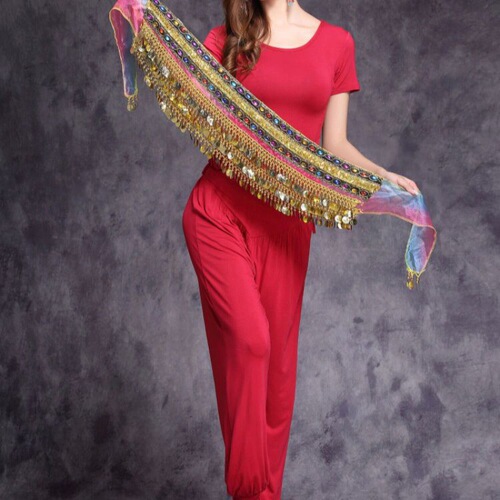 Waist Chain Belly Dance Belly Dance Waistband Multi-Coin Indian Dance Belt Performance Ring Amazon Wholesale Manufacturer