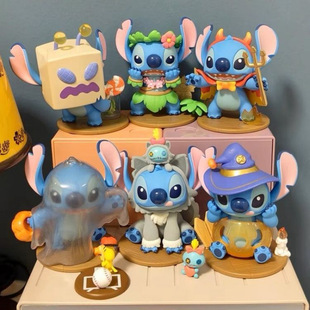 Stitch Funny Diary Series Blind Box Stitch Figure Trendy Toy Doll Desktop Ornament Doll Girl Gift