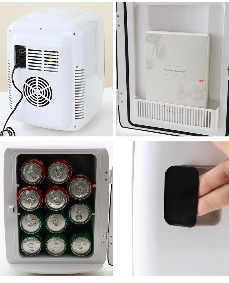2025 New Car Refrigerator Universal Small Car Home Dual-Purpose Cold Storage Refrigerator Dormitory Refrigeration Single Use