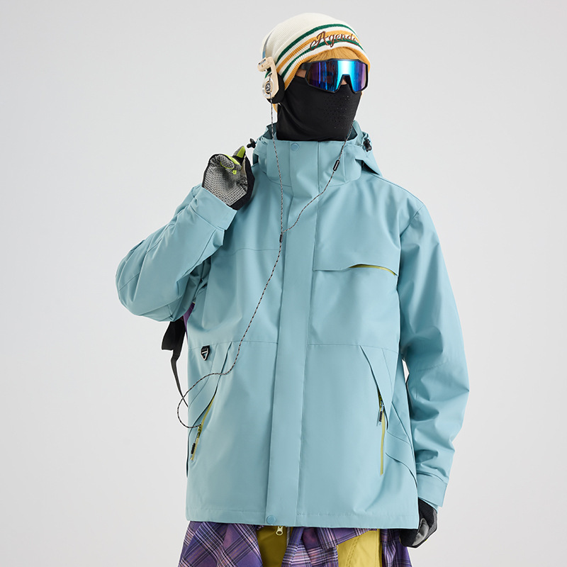 男女户外石墨烯冲锋衣男女三合一可拆卸两件套防风防水保暖登山服|undefined