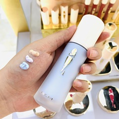 Lei Qi Dao Li Yu Yan Glowing Isolation Cream BC0401 Isolation Protection Cream Purple Concealer Liquid Foundation BB Cream