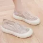 蕾丝厚底夏季网面单鞋