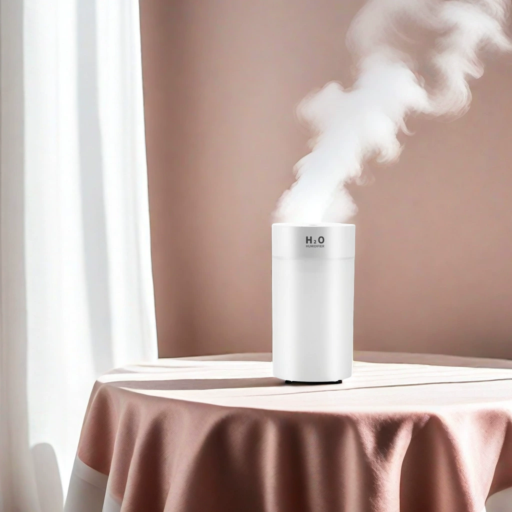 Ультразвуковой увлажнитель-атомайзер для спальни, ночник, автомобильный увлажнитель, логотип, цветная коробка, оптовая продажа, атмосферная подсветка