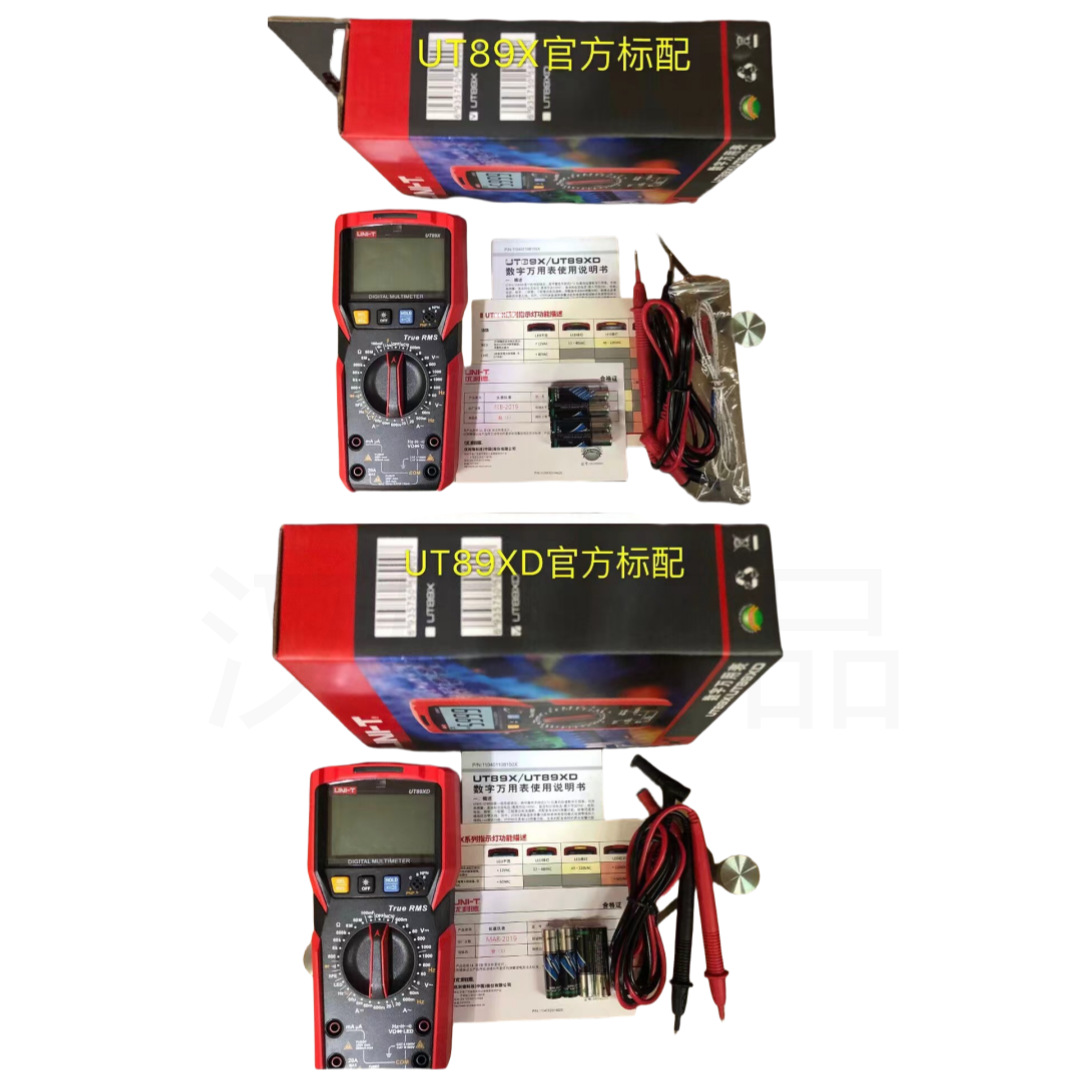 ULEID UT89X/UT89XD 디지털 멀티 미터 UT890D 테스트 전문 범용 미터