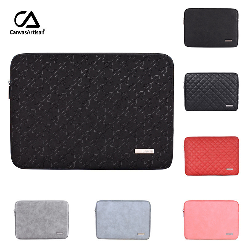 Notebook protective cover imitation leather PU computer bag 17 inch computer liner bag