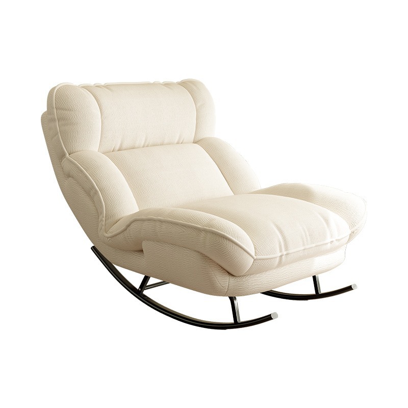 Silla de mecedora balcón doméstico sala de estar ocio sofá de la gente perezosa silla de mecedora para dormir o reclinarse sofá de la gente perezosa