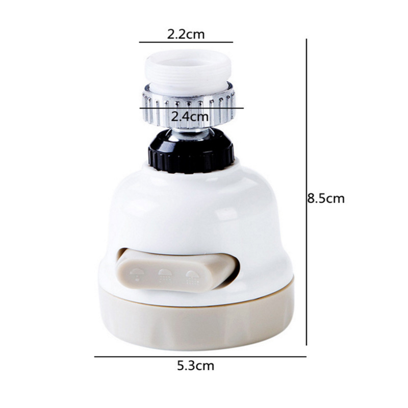 Faucet booster adjustable rotating shower kitchen water filter nozzle filter water saver