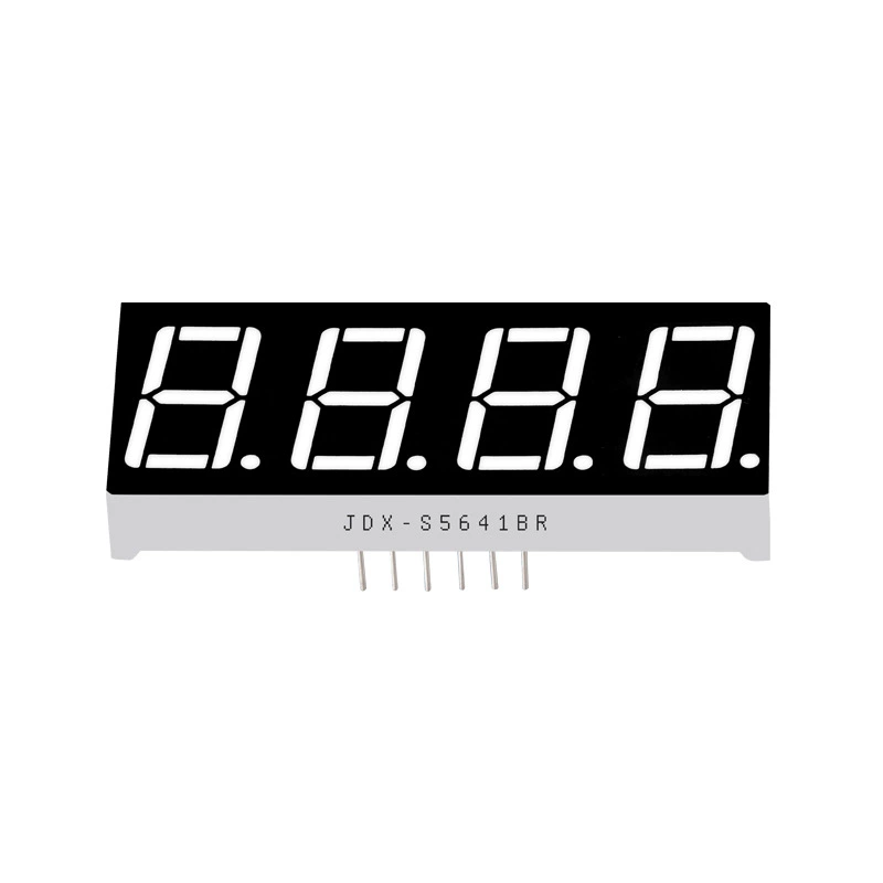 Светодиодная цифровая линейка 0.56 дюйма 4-цифровой индикатор, дисплей 2000/2000 ярко-красный 5641 точка