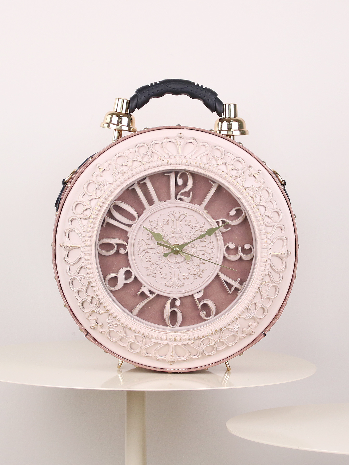 Nuevos bolsos de estilo retro, bolsos creativos y personalizados, bolsos de relojes divertidos, bolsos inclinados de un hombro para mujeres, baterías disponibles