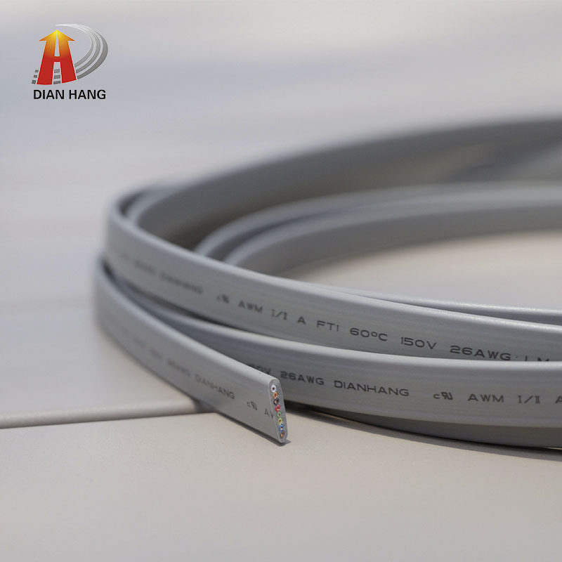 UL20251扁平电线pvc工控智能柔性电子电器内部连接线