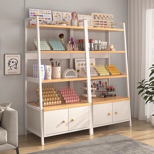Storage Rack Multi-Layer Storage Rack Floor-Standing Bookshelf Storage Rack Bedroom Living Room Home Room Display Cabinet Ladder Shelf