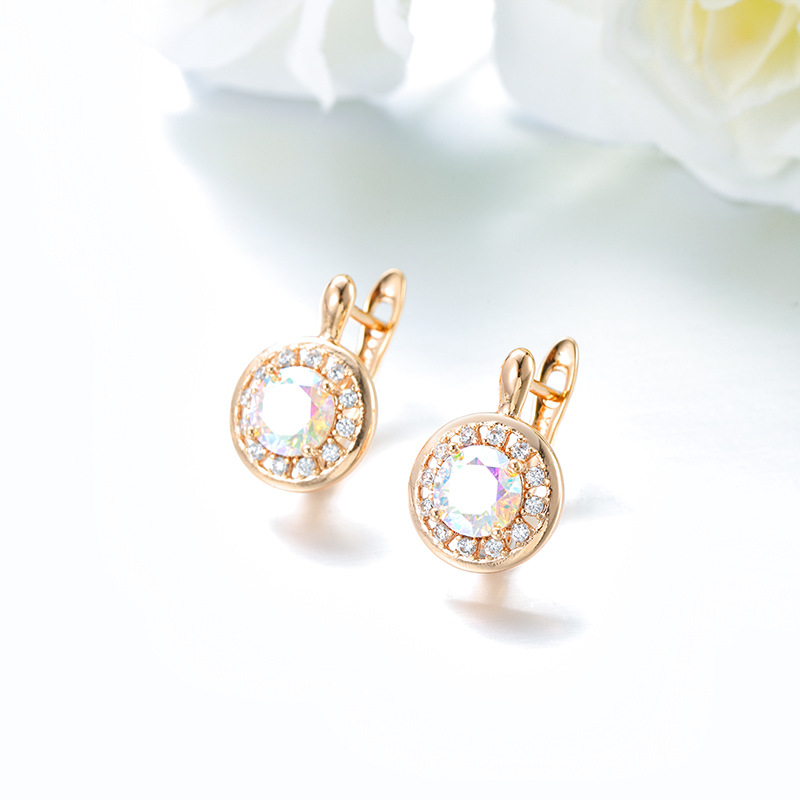 Chapado en 18k - blanco de color