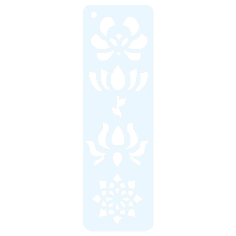 Plastic children's universal template ancient style for adults