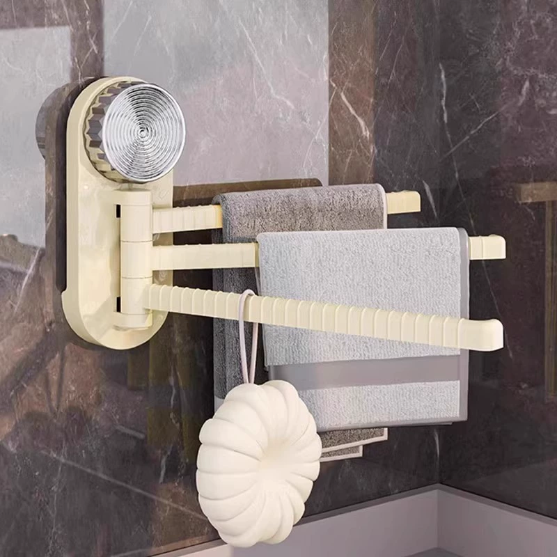 Вращающийся держатель для салфетки без перфорации Полотенцесушитель многоплановый настенный слитный держатель вешалка типа присоски