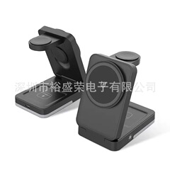 高速充電スリーインワン 90% off スタックスタンドナイトライトワイヤレス充電ワイヤレス Bluetooth ヘッドセット時計携帯電話磁気充電器