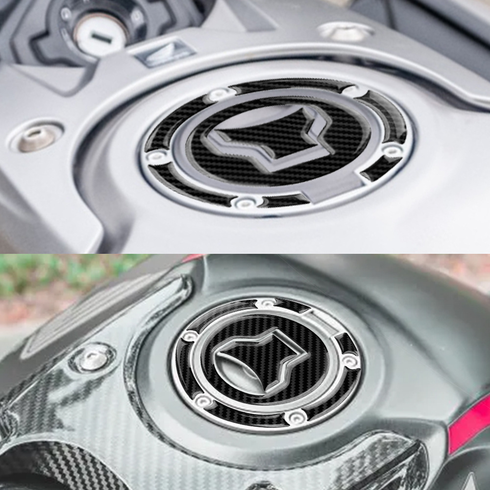 Aplicable para motocicleta CB500X / F 650F / R CBR500R 650R / F 1000RR pegamento de goteo de fibra de carbono