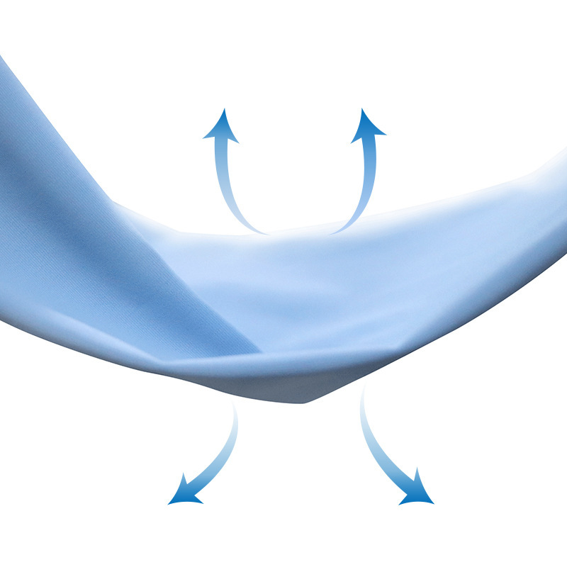 2025 verano nueva manga de hielo protector solar manga de seda de hielo para mujeres muñecas anti-UV sensación fría viaje al aire libre ciclismo hombre