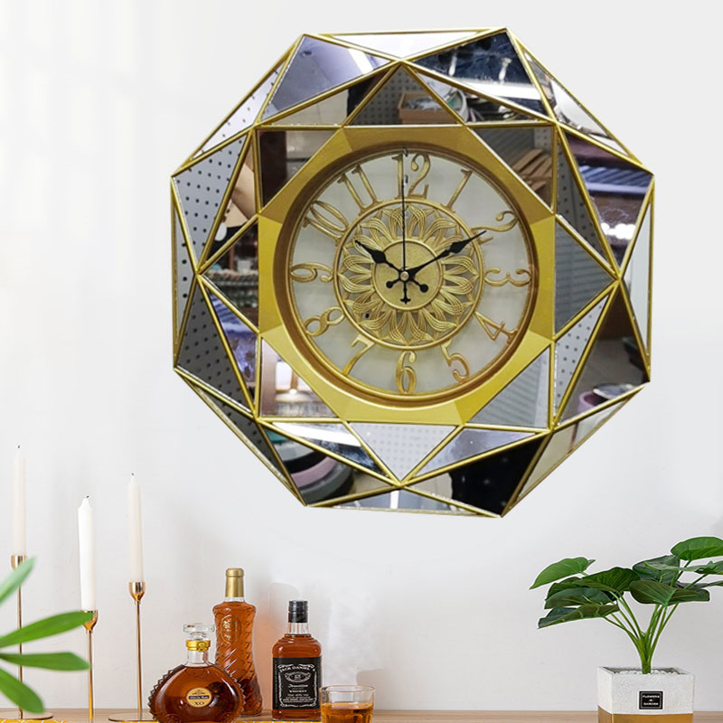 Retro creativo europeo sala de estar 12 pulgadas reloj de pared reloj de cuarzo sala de estar simple reloj al por mayor