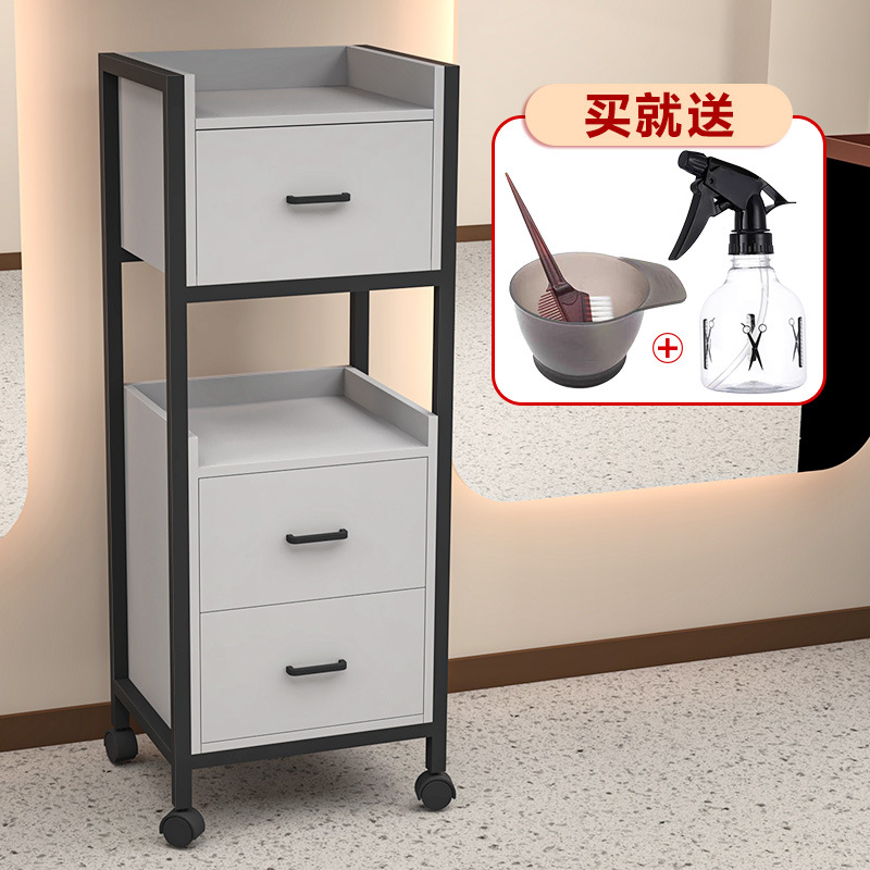 Nuevo carrito de herramientas para barbería, estante de almacenamiento multifuncional para salones de belleza, mesa de herramientas para salón de uñas, fábrica