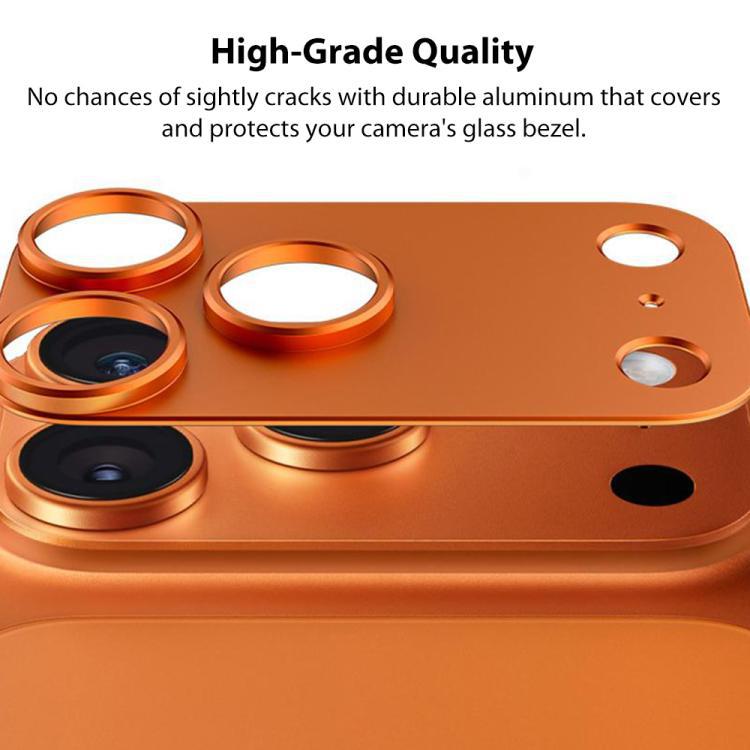 XDcase Titanium Hollowed Phone Camera Metal Paste para iPhone 17 Series