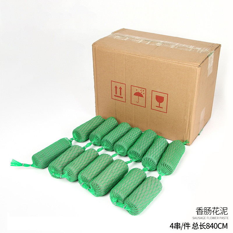 Barro de flores al por mayor tienda de flores material de arreglo de flores arco de boda colgando salchicha de forma especial caja completa de barro de flores frescas