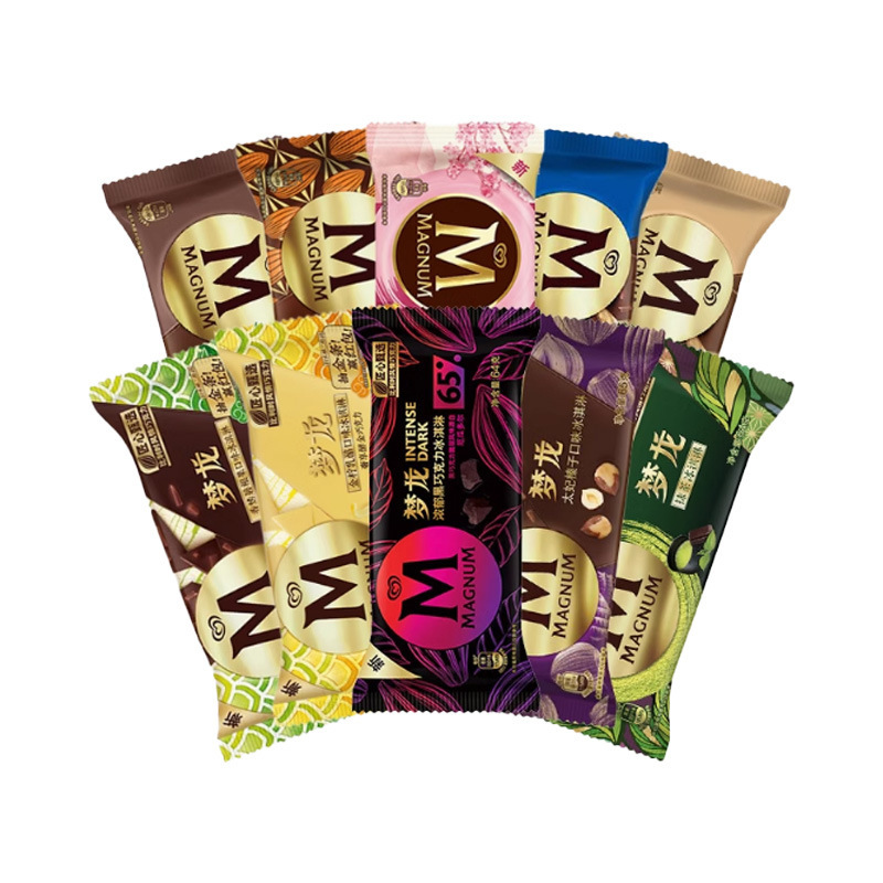 Heluxue Ice Cream Heluxue Truffle Chocolate Crispy Ice Cream Vanilla Matcha Cappuccino Whole Box Wholesale