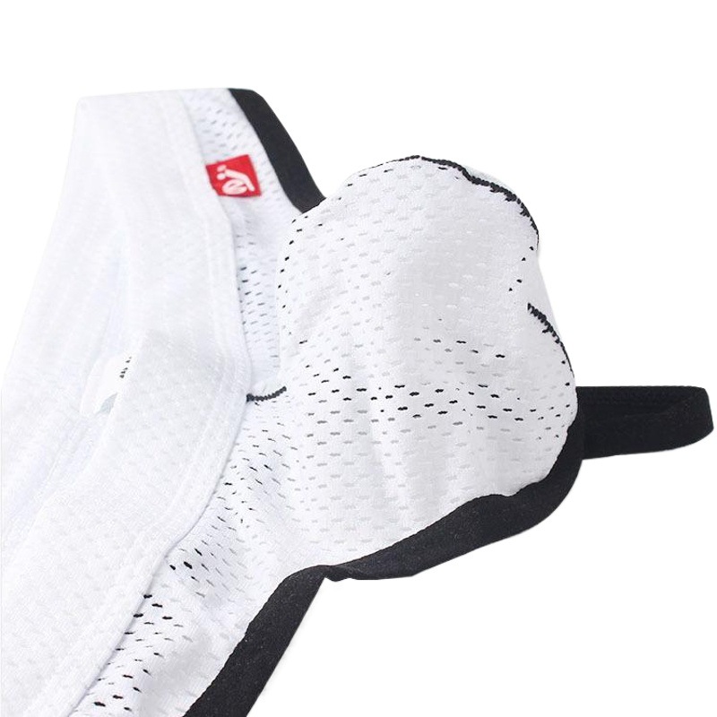 WJ/malla ropa interior de los hombres europeos y americanos sexy seda hielo transpirable malla Tanga cintura baja T pantalones al por mayor