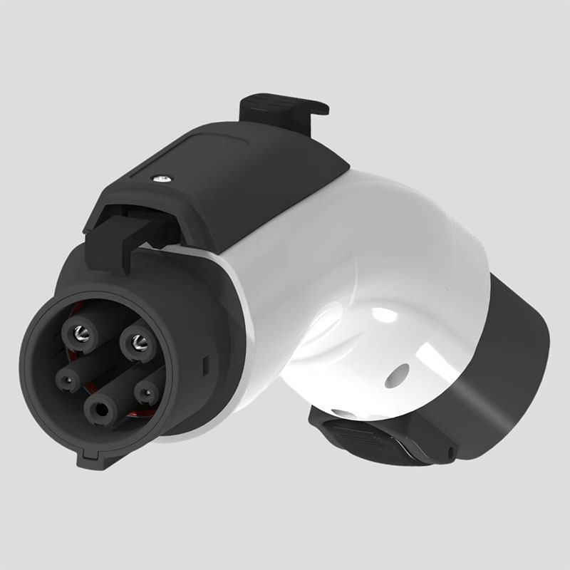 特斯拉转美标汽车充电转换头tesla转type1NACS转铜合金插针