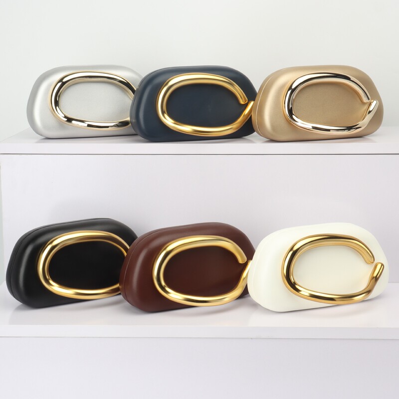 Classic Popular Simple Retro Dress Metal Chain Letter Box Evening Bag Designer-Inspired Shoulder Crossbody Bag Classic Popular Simple Retro Dress Metal Chain Letter Box Evening Bag Designer-Inspired Shoulder Crossbody Bag