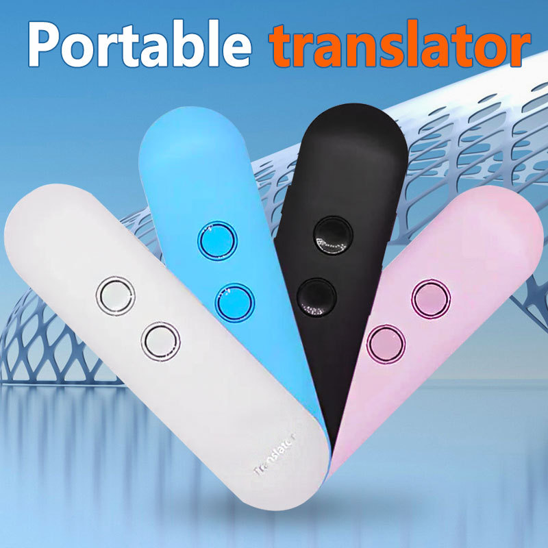 Transfronterizo T4 traductor Bluetooth inteligente máquina de traducción síncrona de voz traducción multilingüe a tiempo varilla de traducción