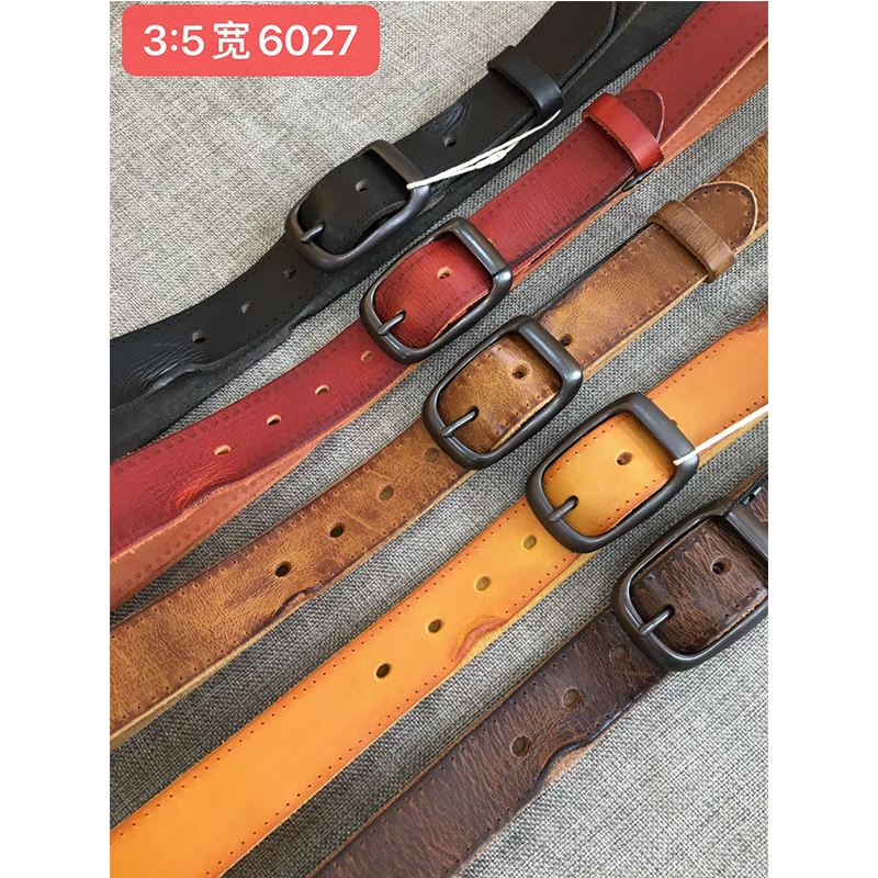 Men's casual leather belt