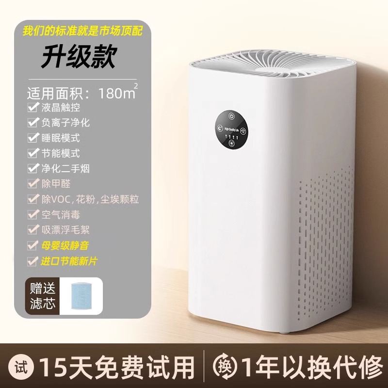 Purificador de aire de envío gratuito desodorizador de humo interior desodorizador de formaldehído para mascotas de pelo flotante anión desodorizador