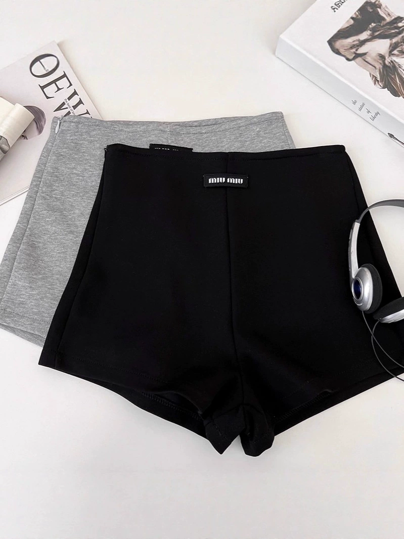 Spring shorts, summer fitted trousers, plus size