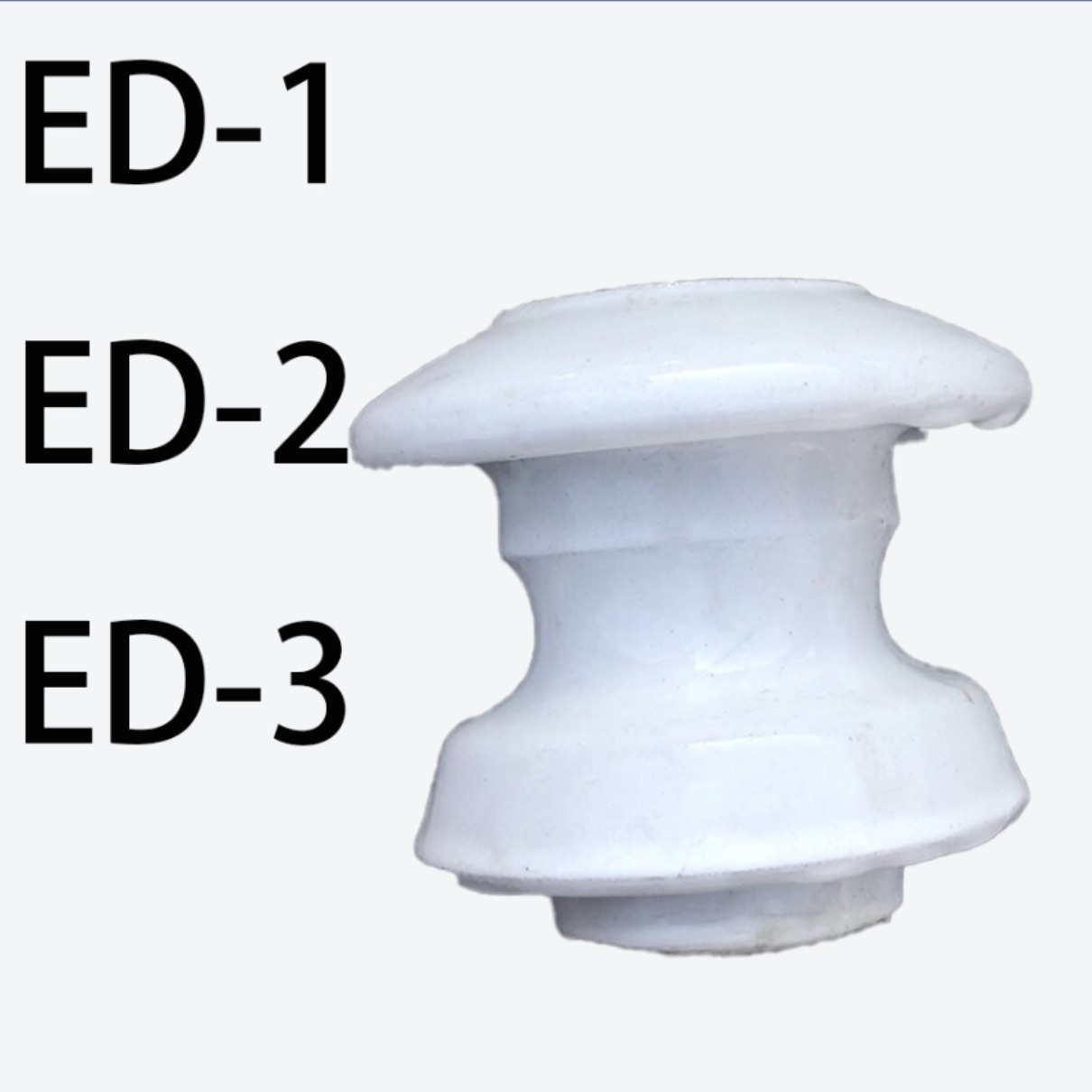 厂家直供电瓷ED-3低压蝶式瓷瓶ED-1/2绝缘子