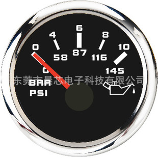 Can Bus J1939 Protocol Special Vehicle 52mm Oil Pressure Gauge Compatible with Murphy Murphy