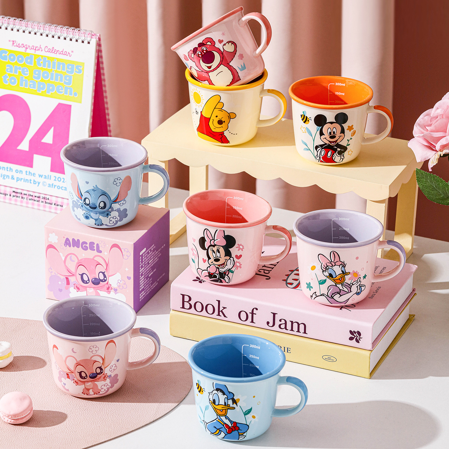 Disney/ Shunxing Cartoon Children's Ceramic Mug Home Coffee Cup Milk…