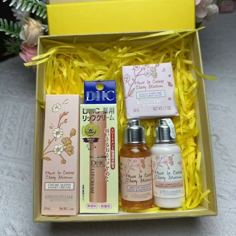 欧舒家樱花小样洗护套盒沐浴露身体乳滋润保湿伴手礼教师节礼品|undefined