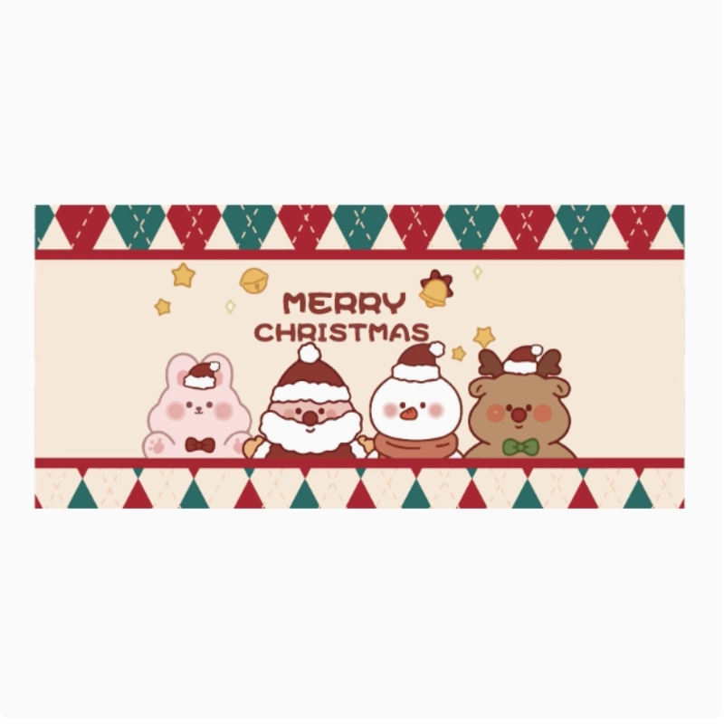 2025 Navidad Bo Bo Cup Cake Decoración de la casa caja de mano caja de embalaje de postres juntos para la Navidad