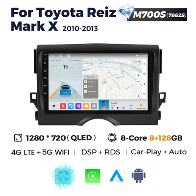 Reiz Mark X 2010-2013: DVD Navigation - m700s-8128-eight-core-full-network-communication