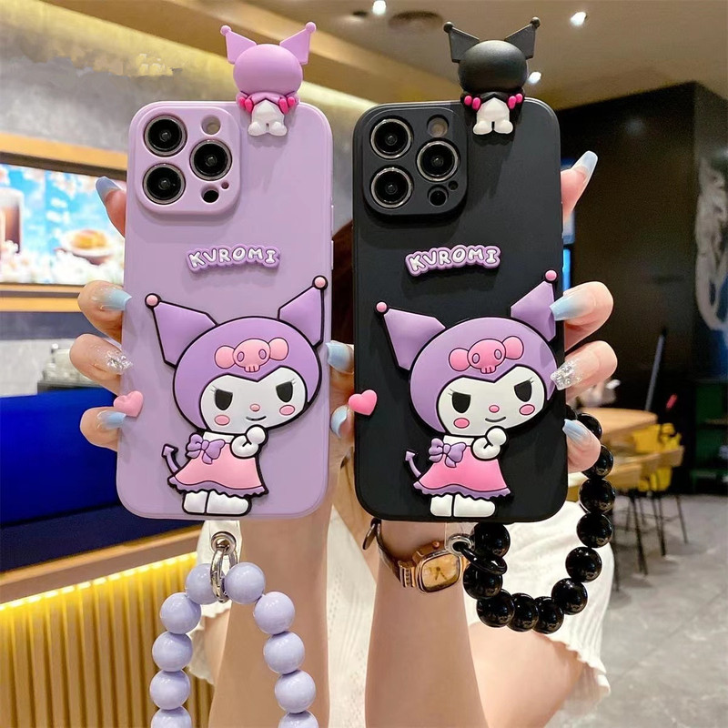 Suitable for Samsung S23 Mobile Phone Case A24 A34 Cartoon Kuromi A16 Cute A56 Stereo Heart Export Suitable for Samsung S23 Mobile Phone Case A24 A34 Cartoon Kuromi A16 Cute A56 Stereo Heart Export