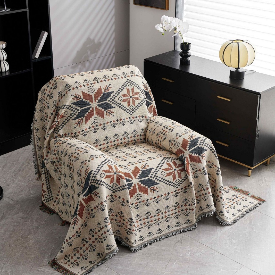 Toallas de sofá 2024 nueva cubierta de sofá Chivas para una sola persona una cubierta de tela antideslizante cubierta mantas de sofá