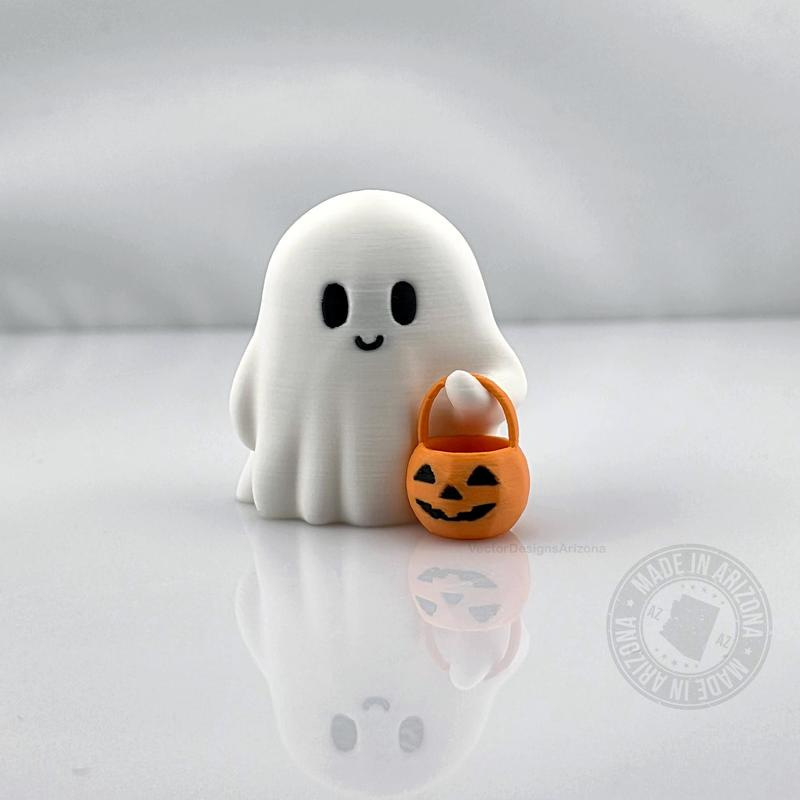 国境を越えた人気の 3D プリントハロウィン小さなゴーストカボチャオーナメントクリエイティブホームデコレーションかわいいホリデーギフト|undefined