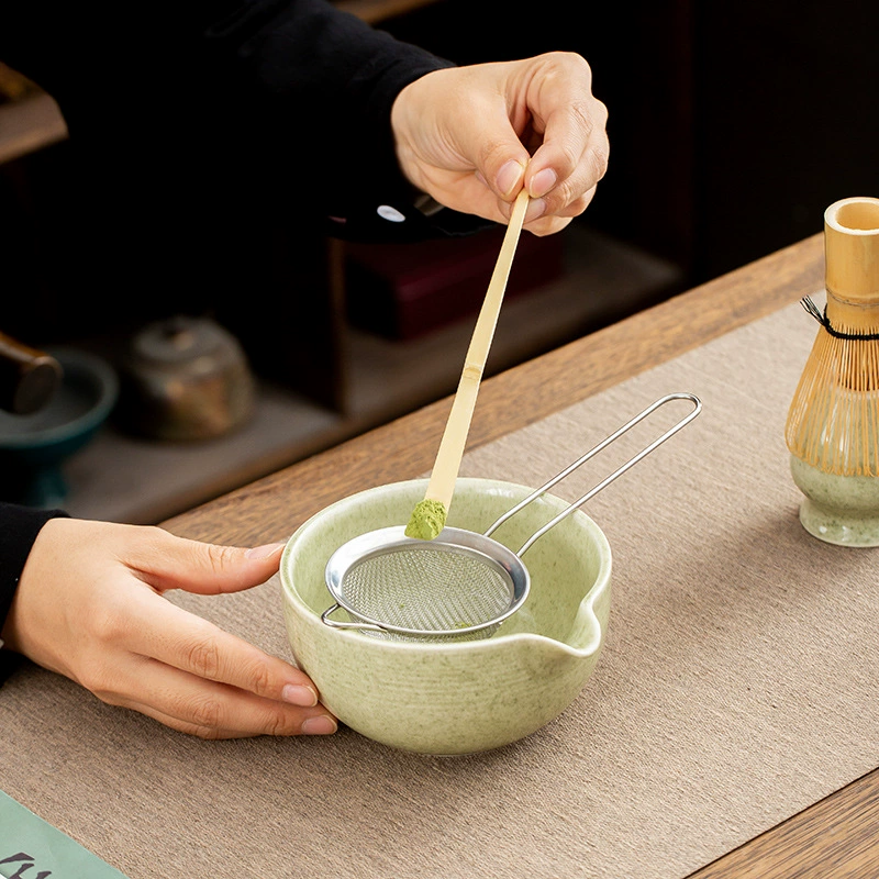 Japanese matcha, ceramic tea cup, set, gift box