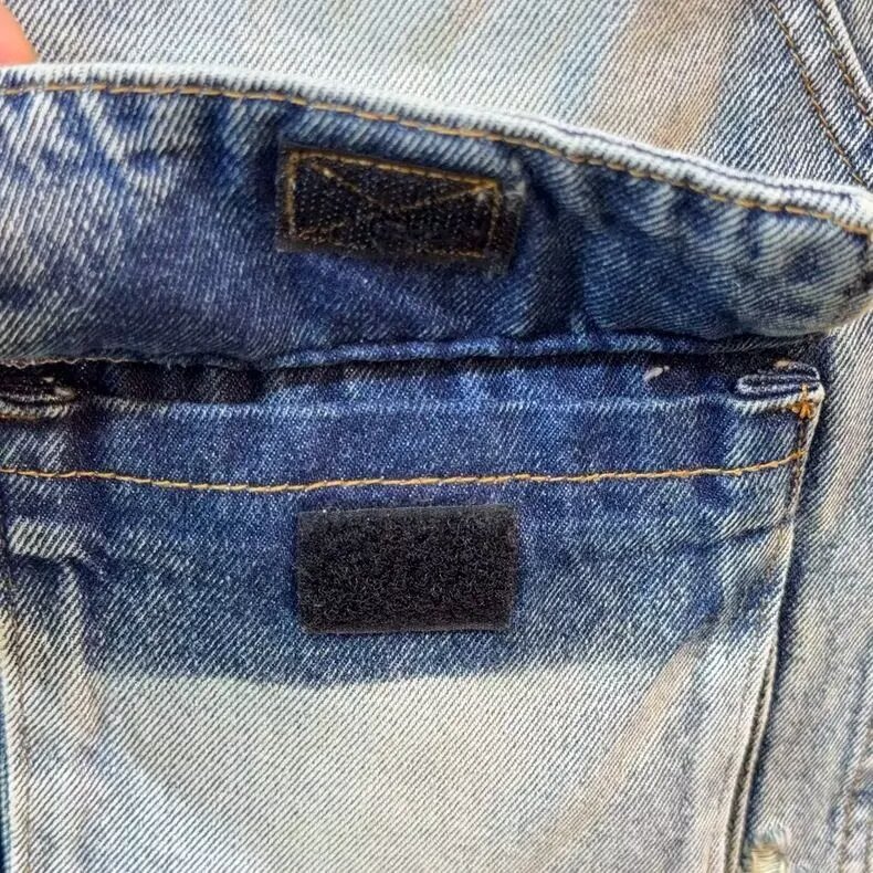 Men's High Street Loose Fit Denim Shorts Summer Trendy Cool Retro Style Five Point Pants New_mkmklike.com