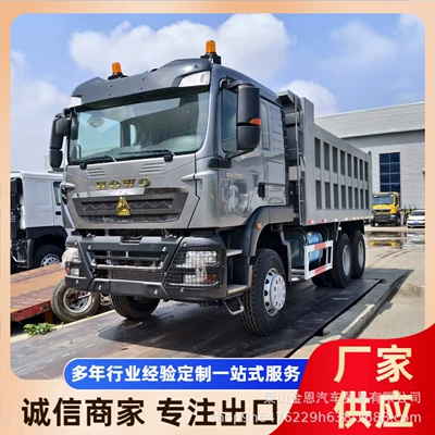Cross-border sale of HOWO TX dump Yük maşınları